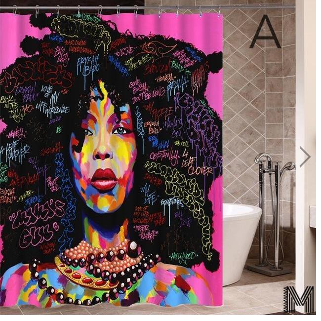 Graffiti Art Shower Curtain