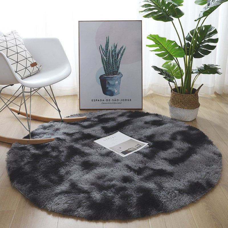 Fluffy Round Chair Cushion