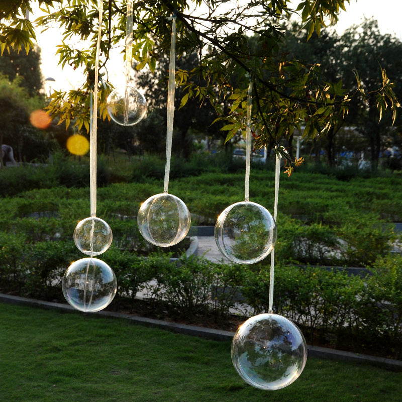 Clear Fillable Ornament Balls