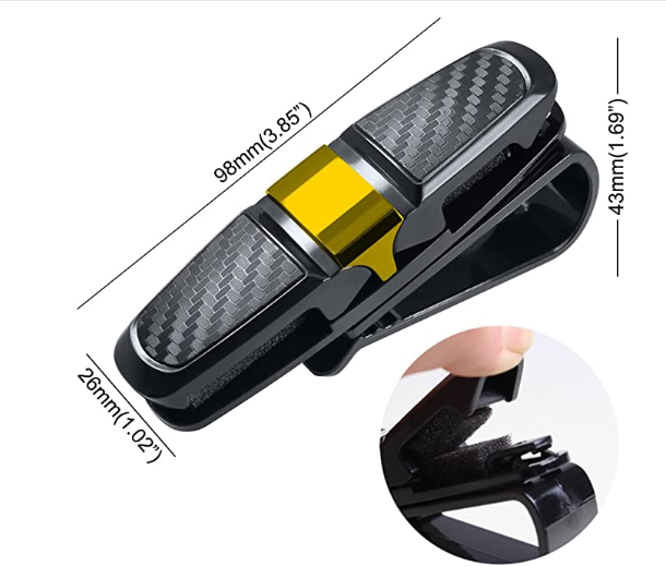 Car Visor Sunglasses Clip