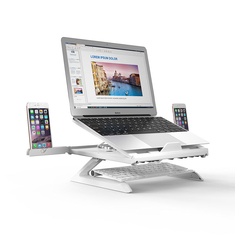 Foldable Aluminum Laptop & Monitor Stand