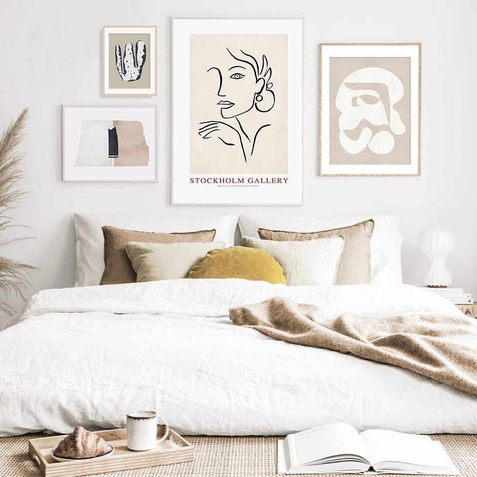Scandinavian Abstract Art Print