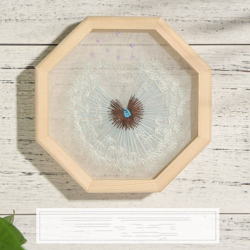 Silk Embroidery Kit with Frame