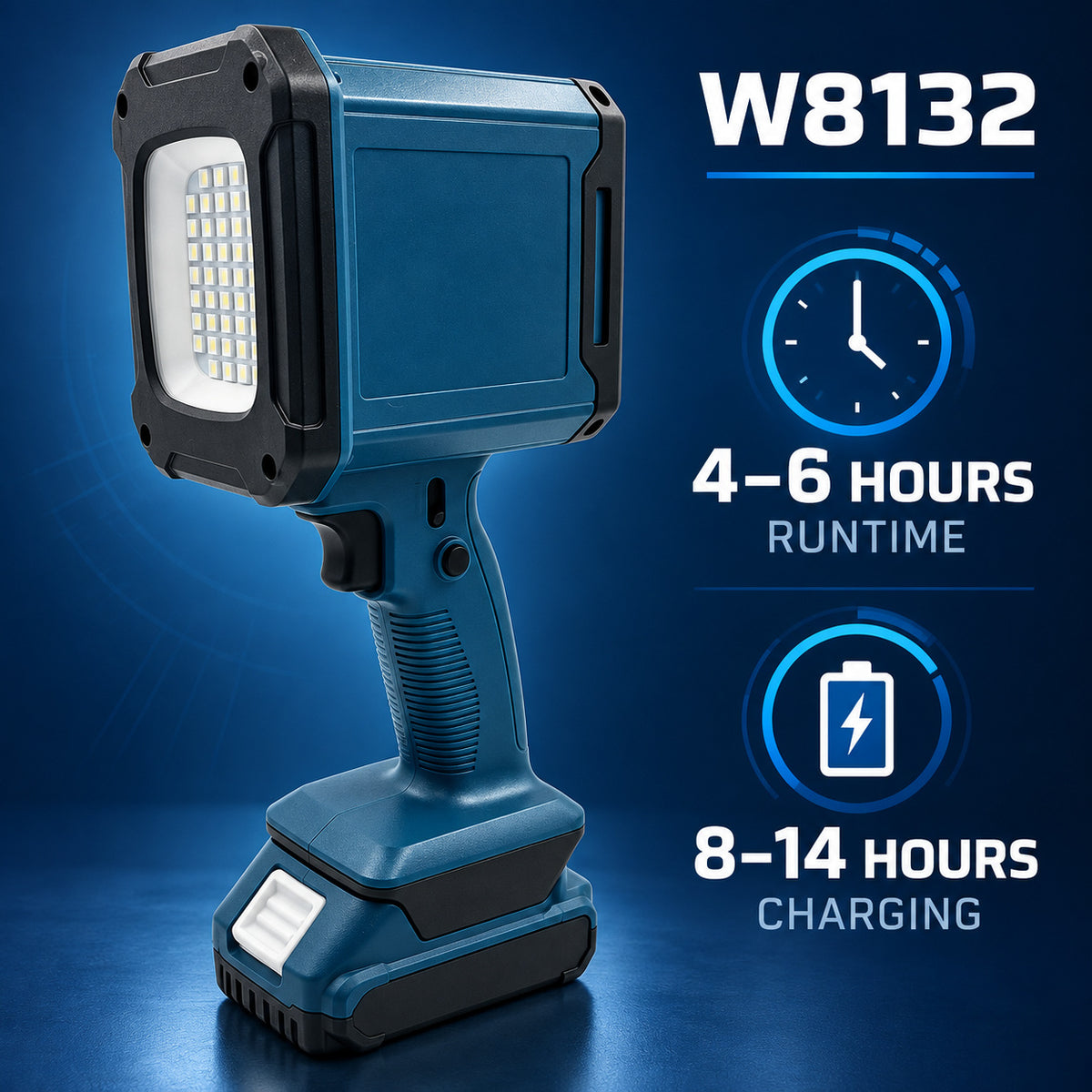 15000 mAh Rechargeable Work Light
