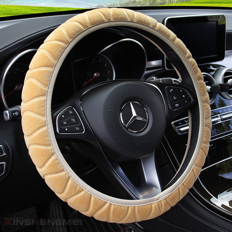 Plush Steering Wheel Cover
