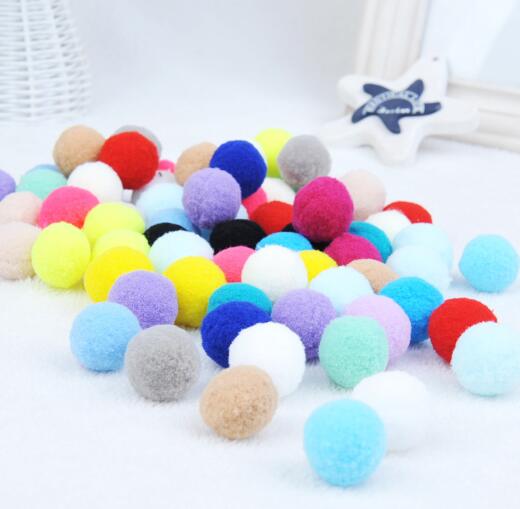 Fluffy Plush Cat Balls