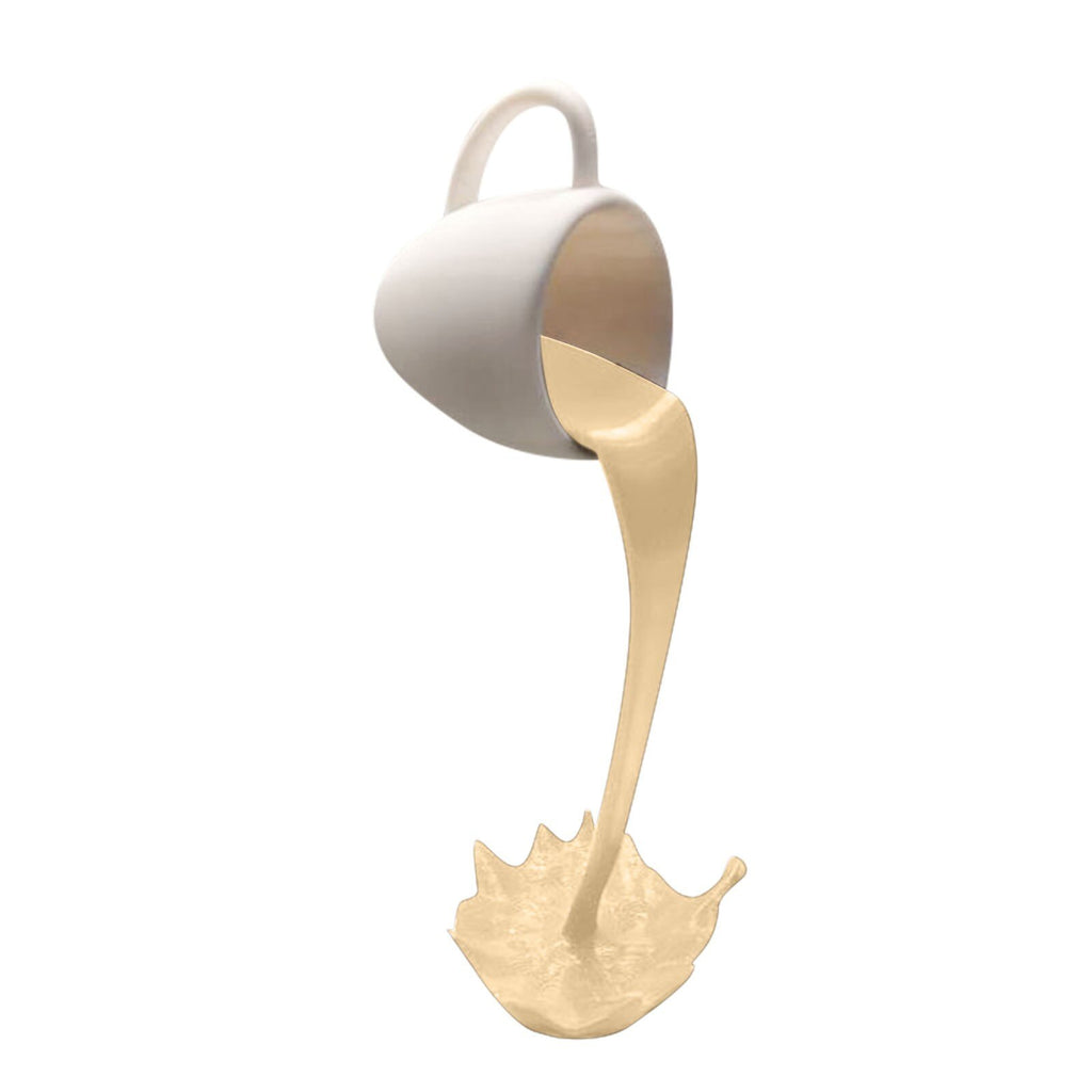 Floating Coffee Cup Sculpture