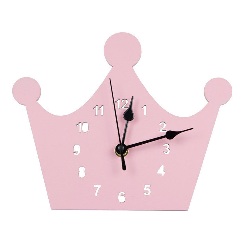 Wooden Cartoon Wall Clock