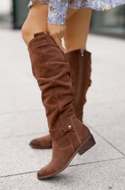 Women's Low-Heel Side-Zip Ankle Boots