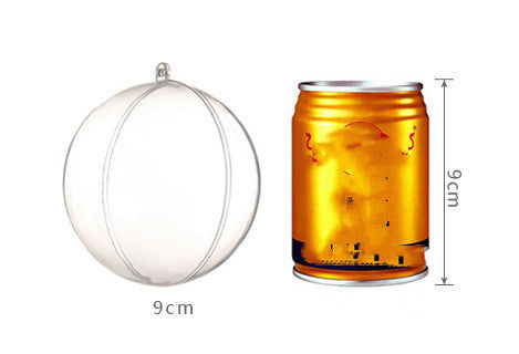 Clear Fillable Ornament Balls