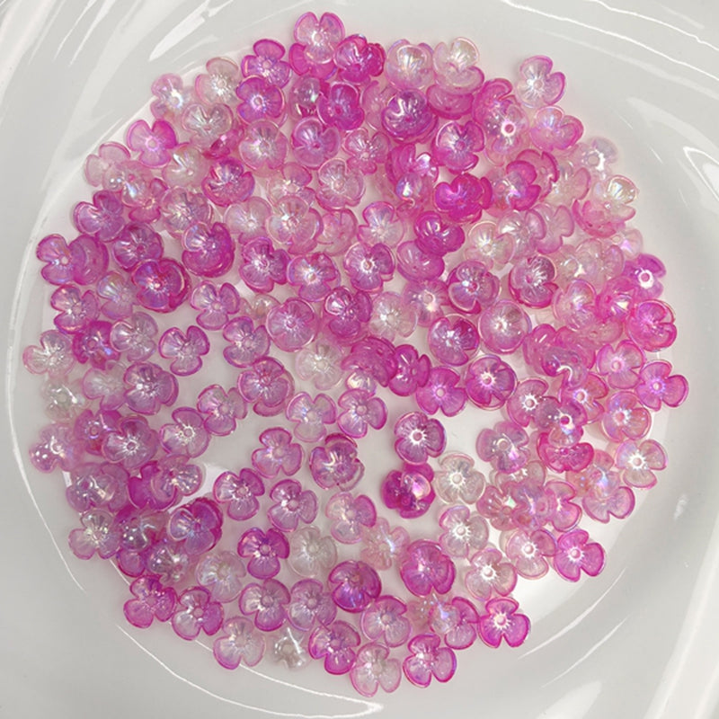 Glow-in-the-Dark Flower Beads