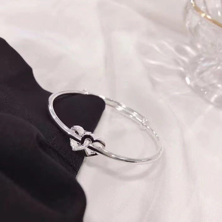 Heart-to-Heart Slider Bracelet