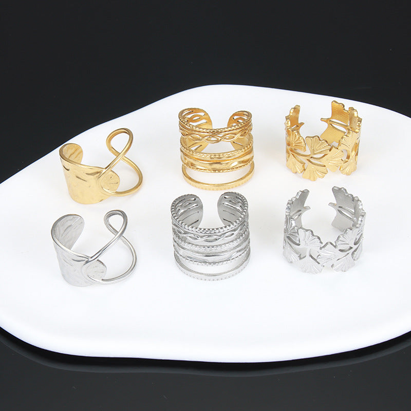 Adjustable Stainless Steel Rings