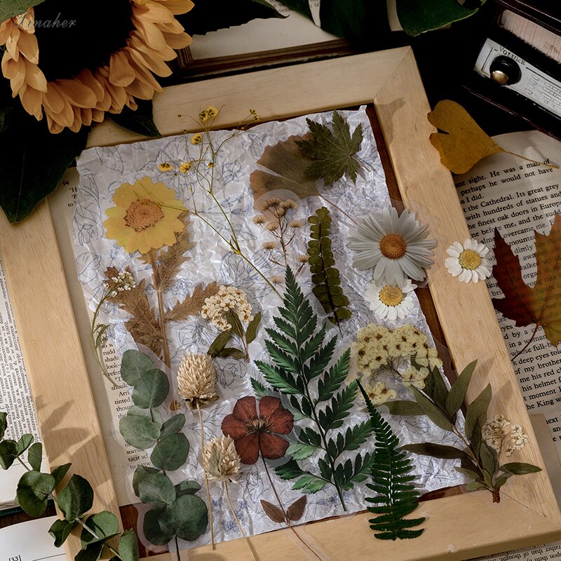 Pressed-Plant Journal Stickers