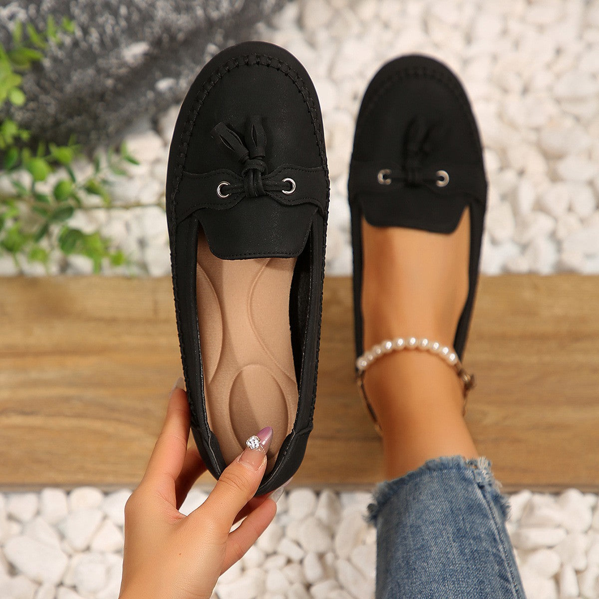 Women's Soft Round-Toe Loafers