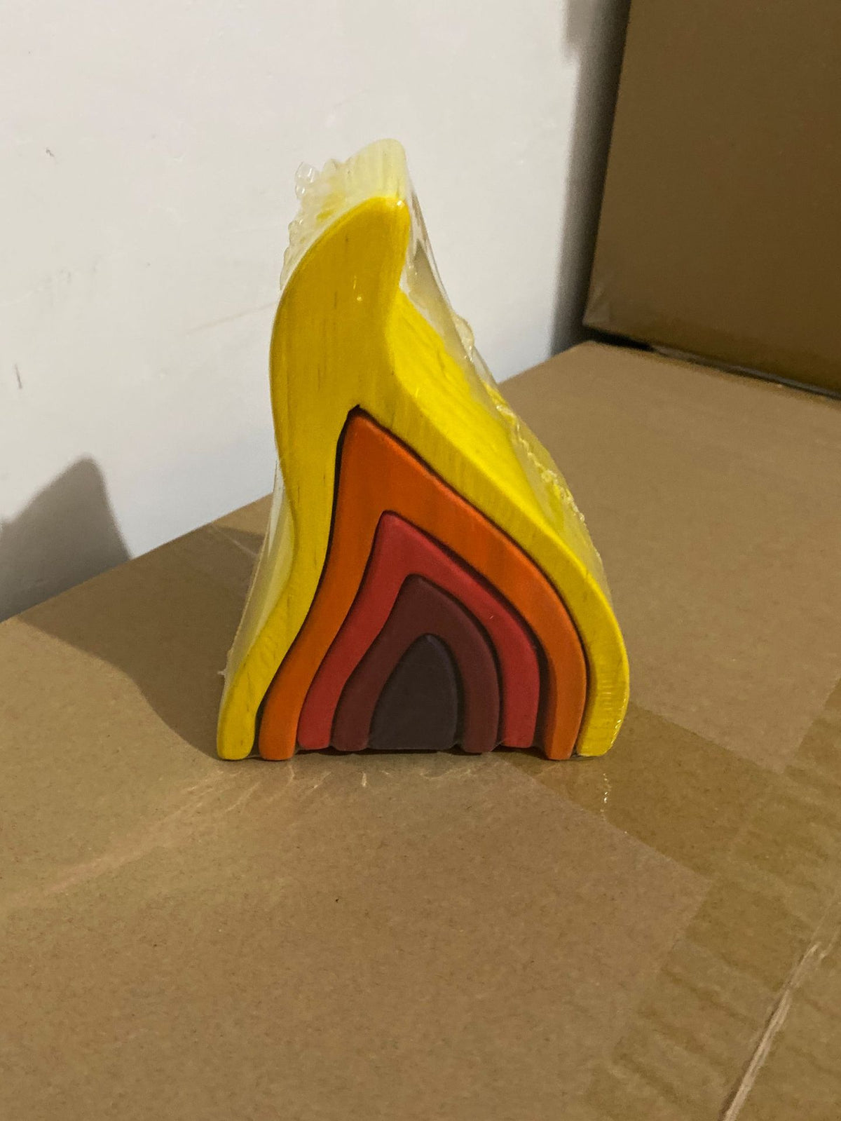 Wooden Rainbow Stacker