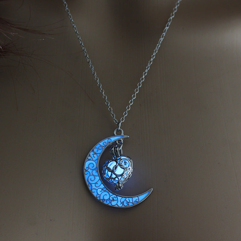 Glow-in-the-Dark Pendant Necklace