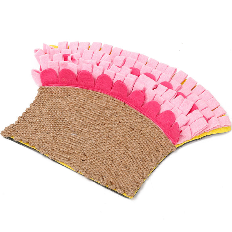 Jute Snuffle Mat for Cats