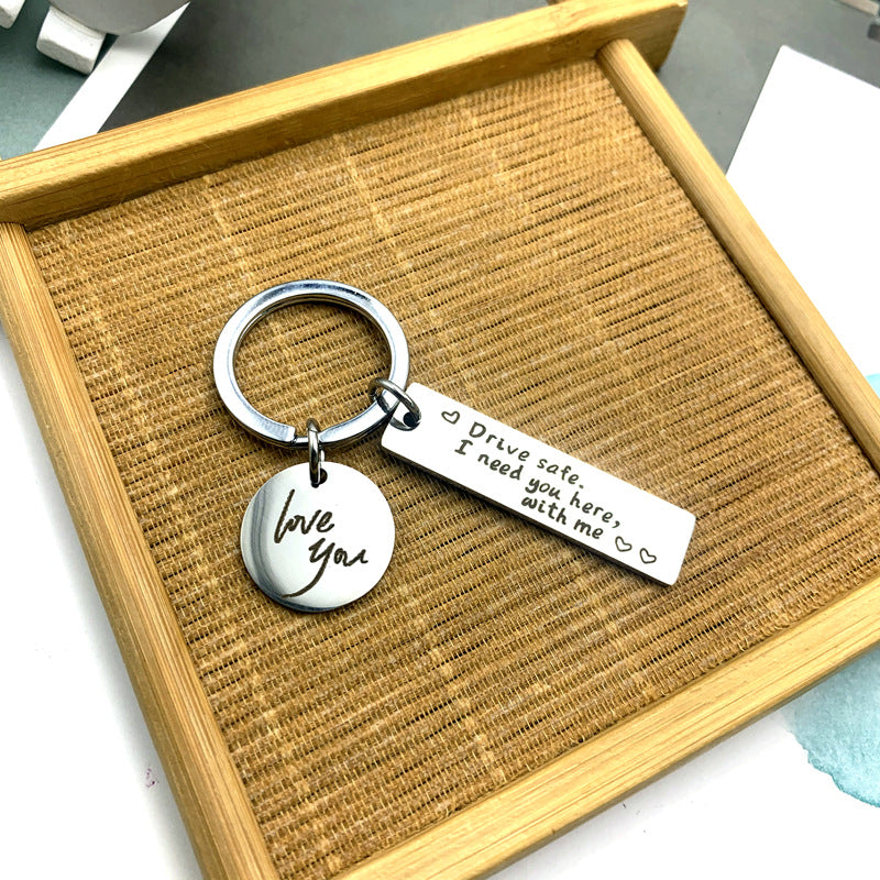 "Drive Safe" Keychain