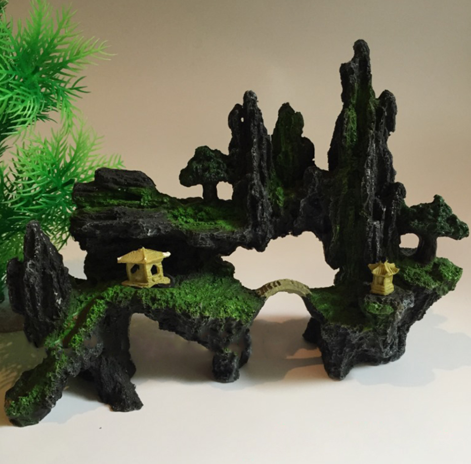 Miniature Resin Rock Landscape
