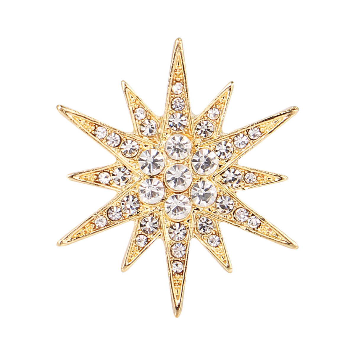 Rhinestone Brooch