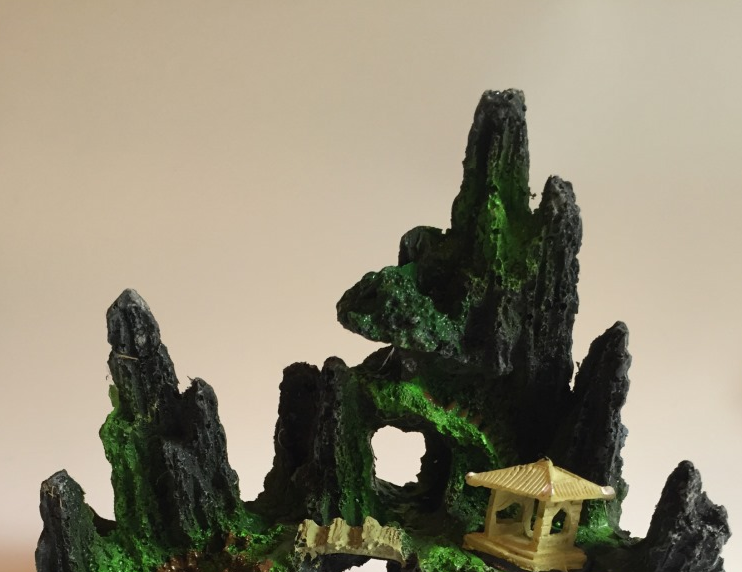 Miniature Resin Rock Landscape