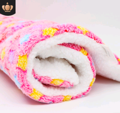 Printed Fleece Pet Blanket