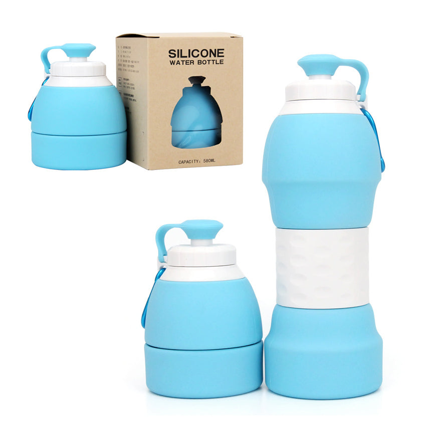 Collapsible Silicone Water Bottle