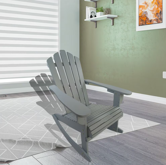 Solid Wood Adirondack Chair