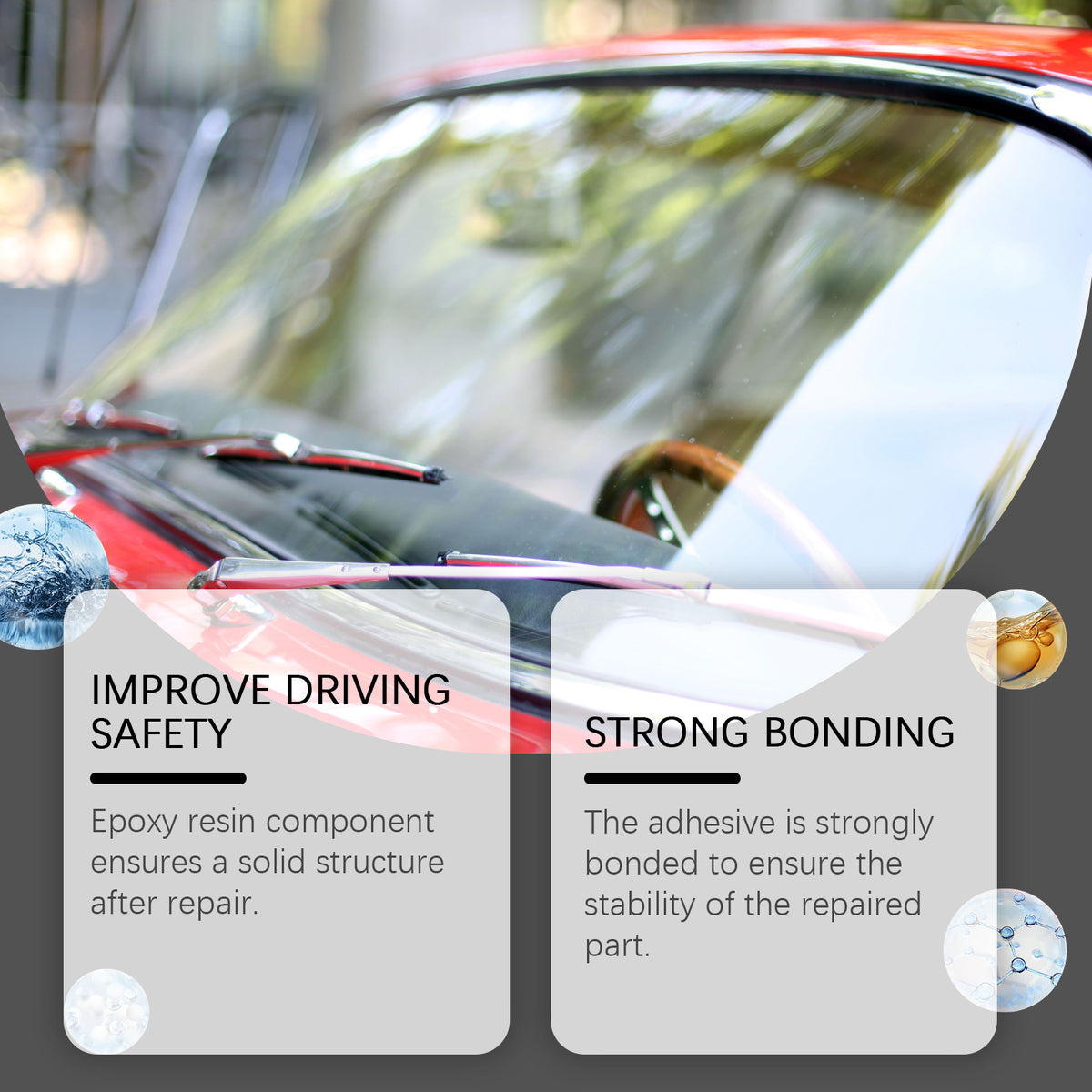 Windshield Chip Repair Kit