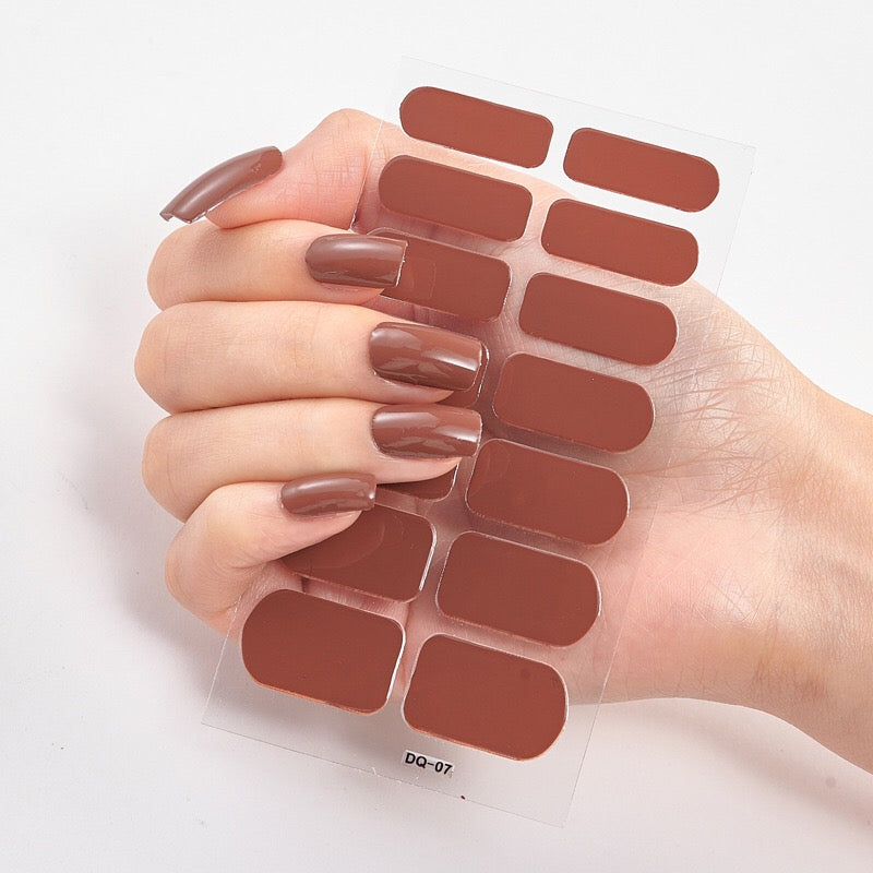 3D Embossed Nail Stickers