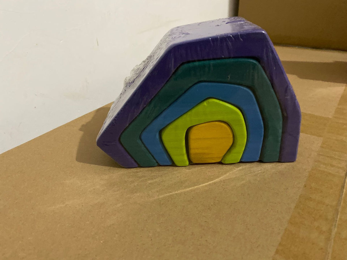 Wooden Rainbow Stacker