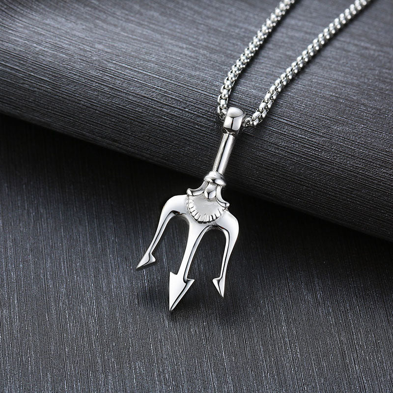 Trident Pendant Necklace