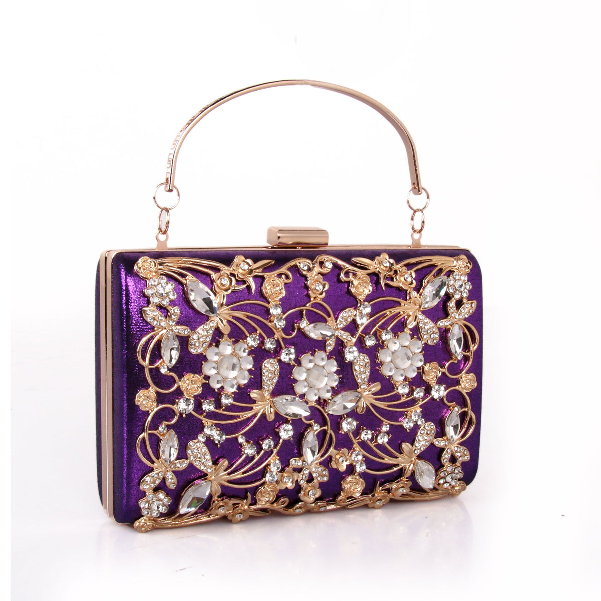 Rhinestone Evening Clutch
