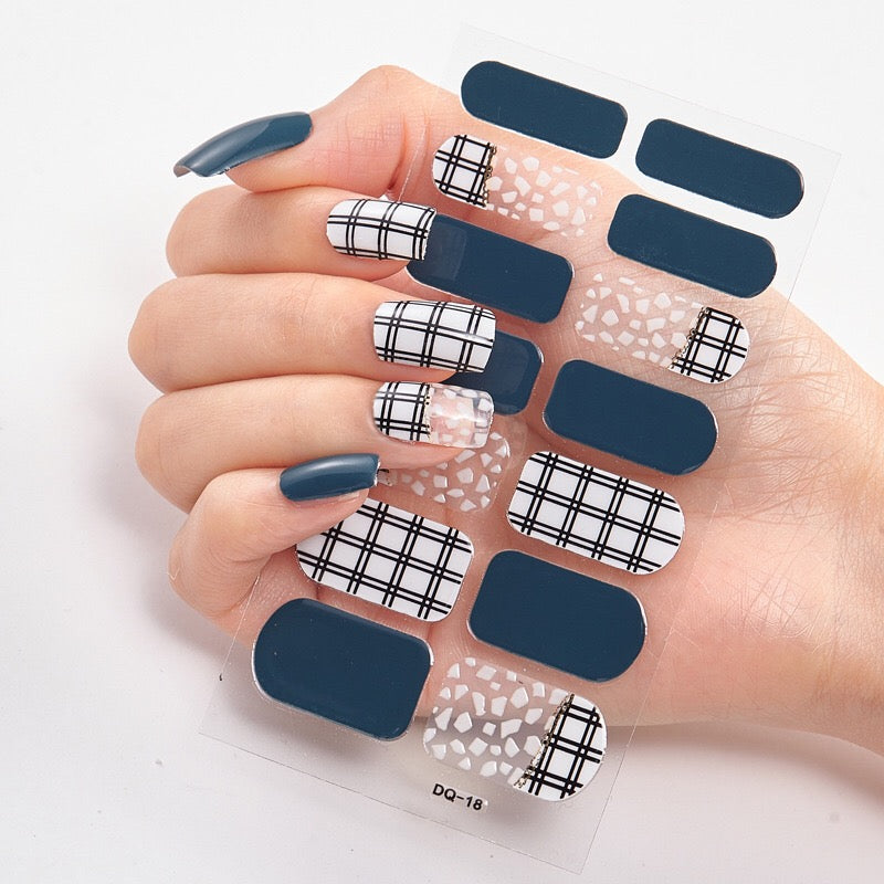 3D Embossed Nail Stickers