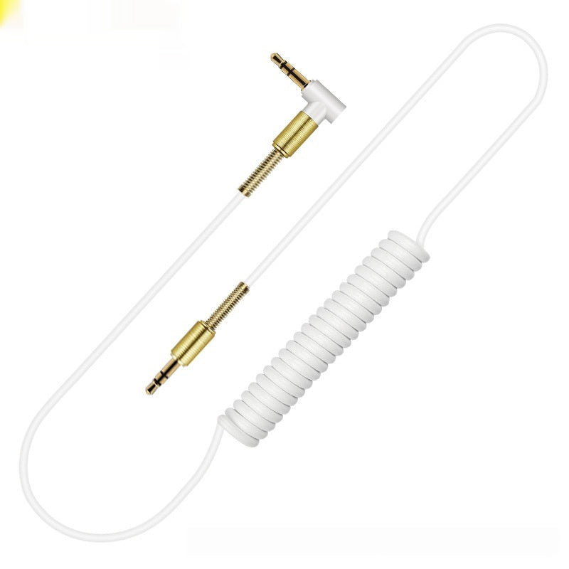 Coiled 3.5 mm Aux Cable