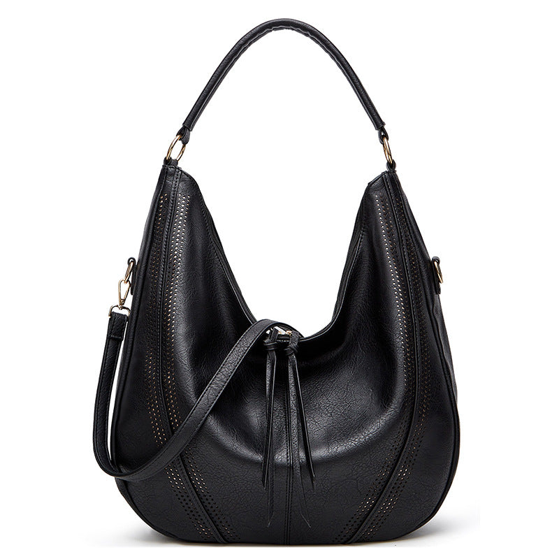Retro Tassel Hollow Tote