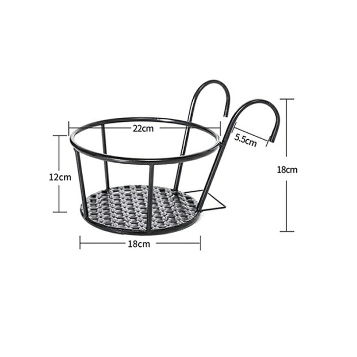 Metal Plant Pot with Stand
