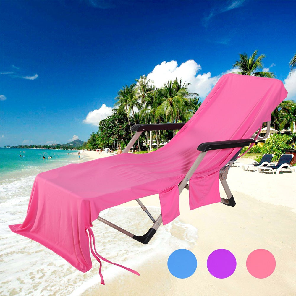 Beach Lounge Chair Towel Cover