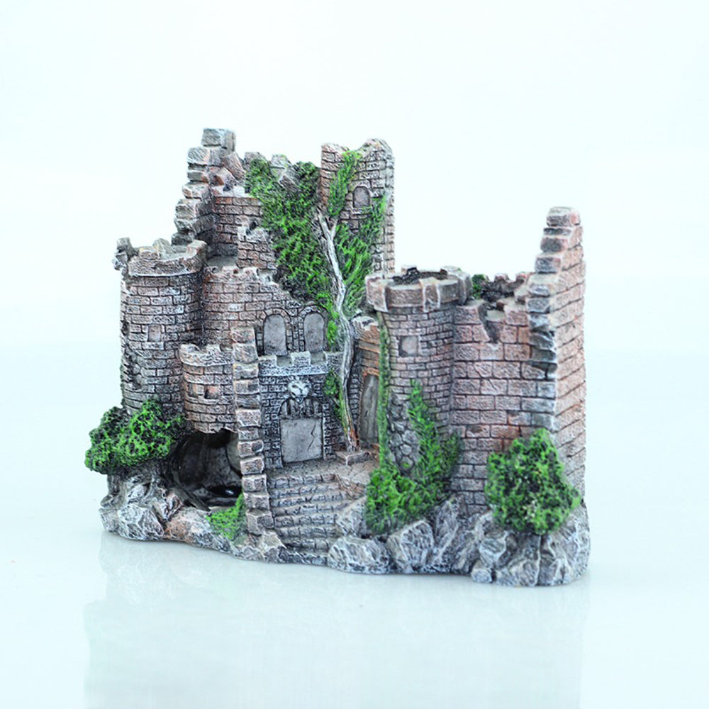 Aquarium Resin Castle
