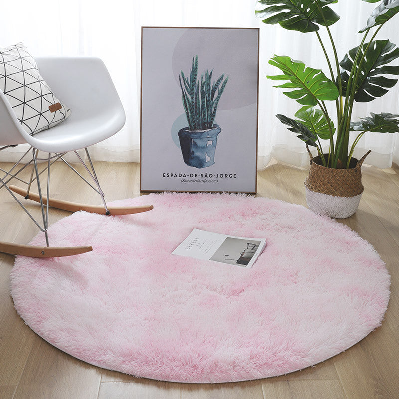Fluffy Round Chair Cushion