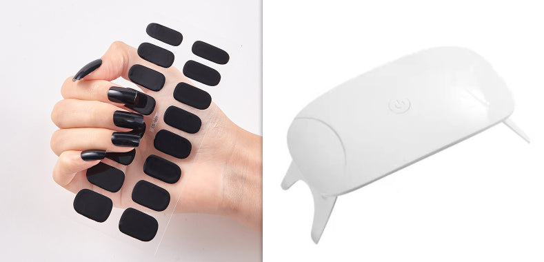 Letter Design Nail Stickers