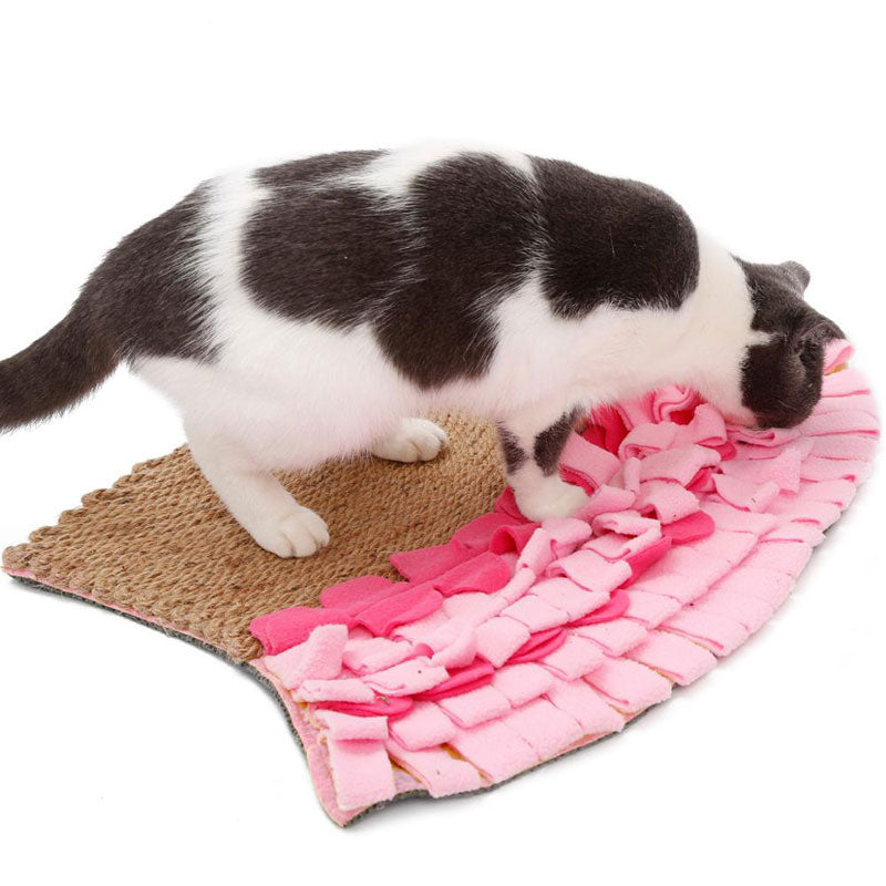 Jute Snuffle Mat for Cats