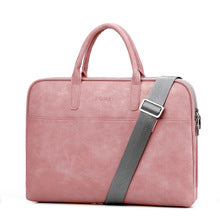 Women's Faux Leather Laptop Bag (13–14 in)