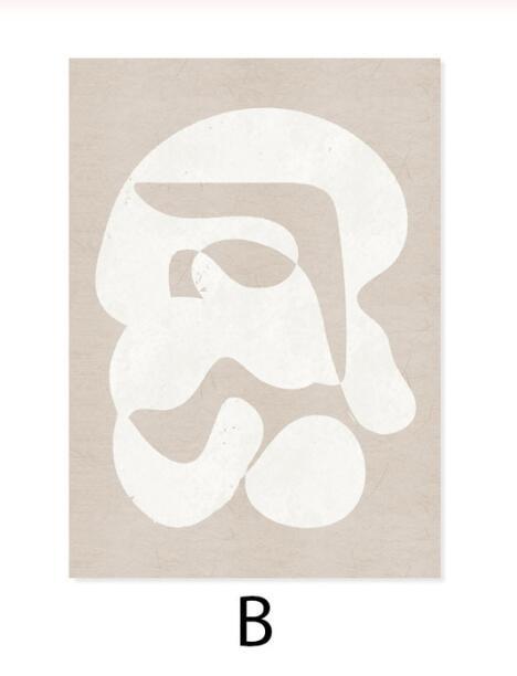 Scandinavian Abstract Art Print