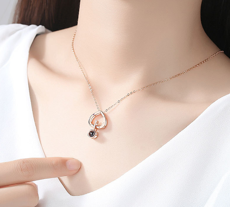 "I Love You" in 100 Languages Necklace