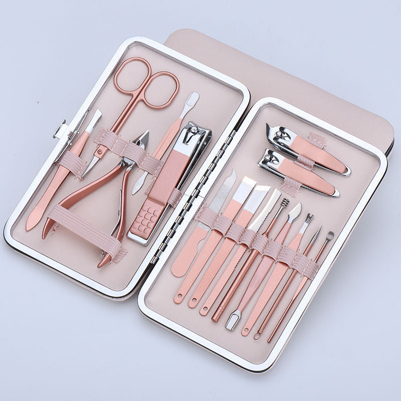 18-Piece Manicure & Pedicure Set