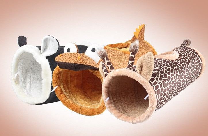 Animal Crinkle Cat Tunnel