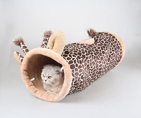 Animal Crinkle Cat Tunnel
