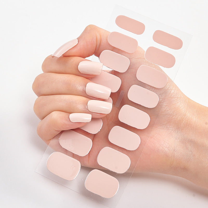 Letter Design Nail Stickers